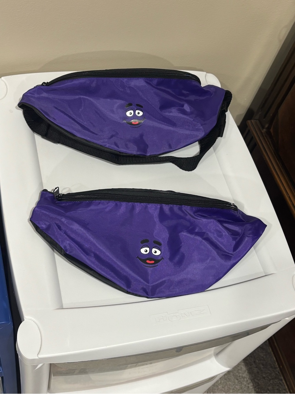 McDonald's Grimace fanny pack Set Bundle NEW character